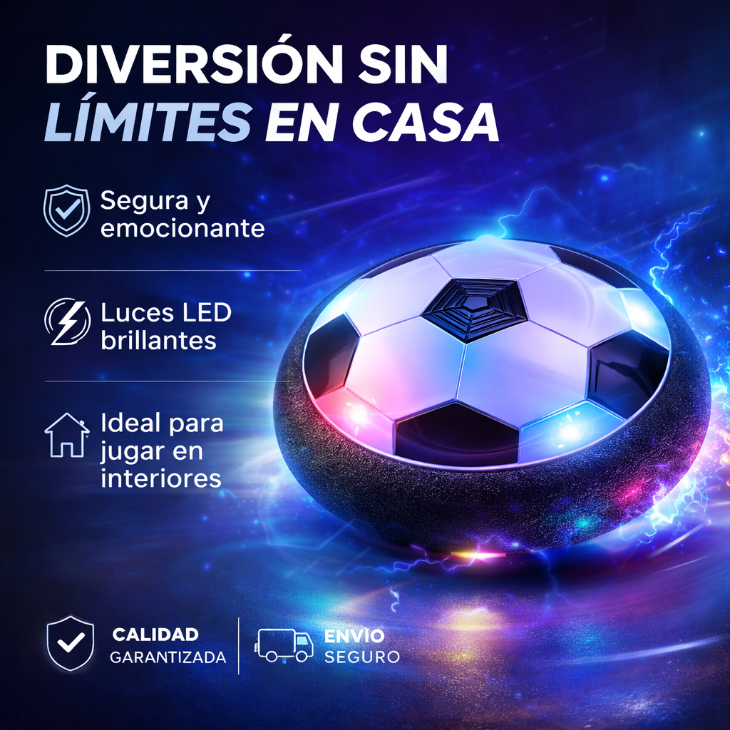 Pelota De Futbol Flotante Led