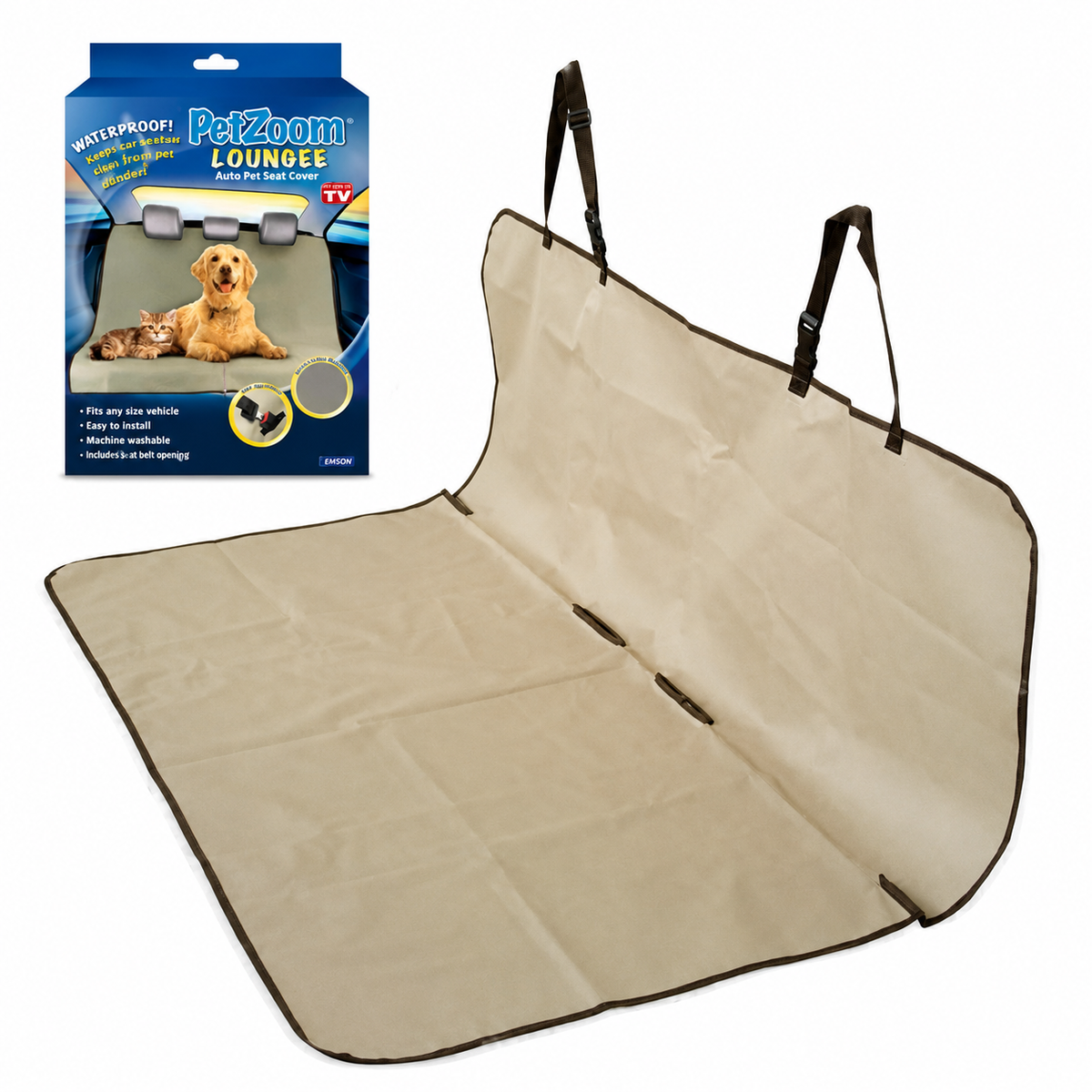 Funda Cubre Asiento Auto para Mascotas