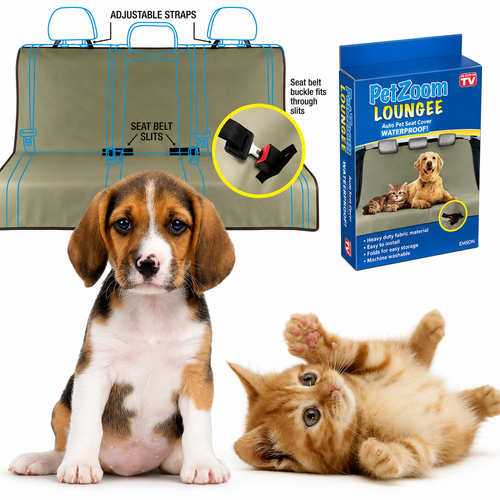 Funda Cubre Asiento Auto para Mascotas