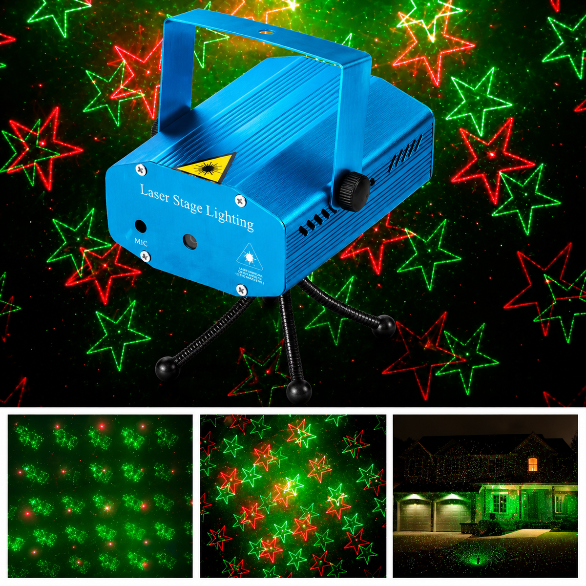Proyector de luz con tecnología RGB