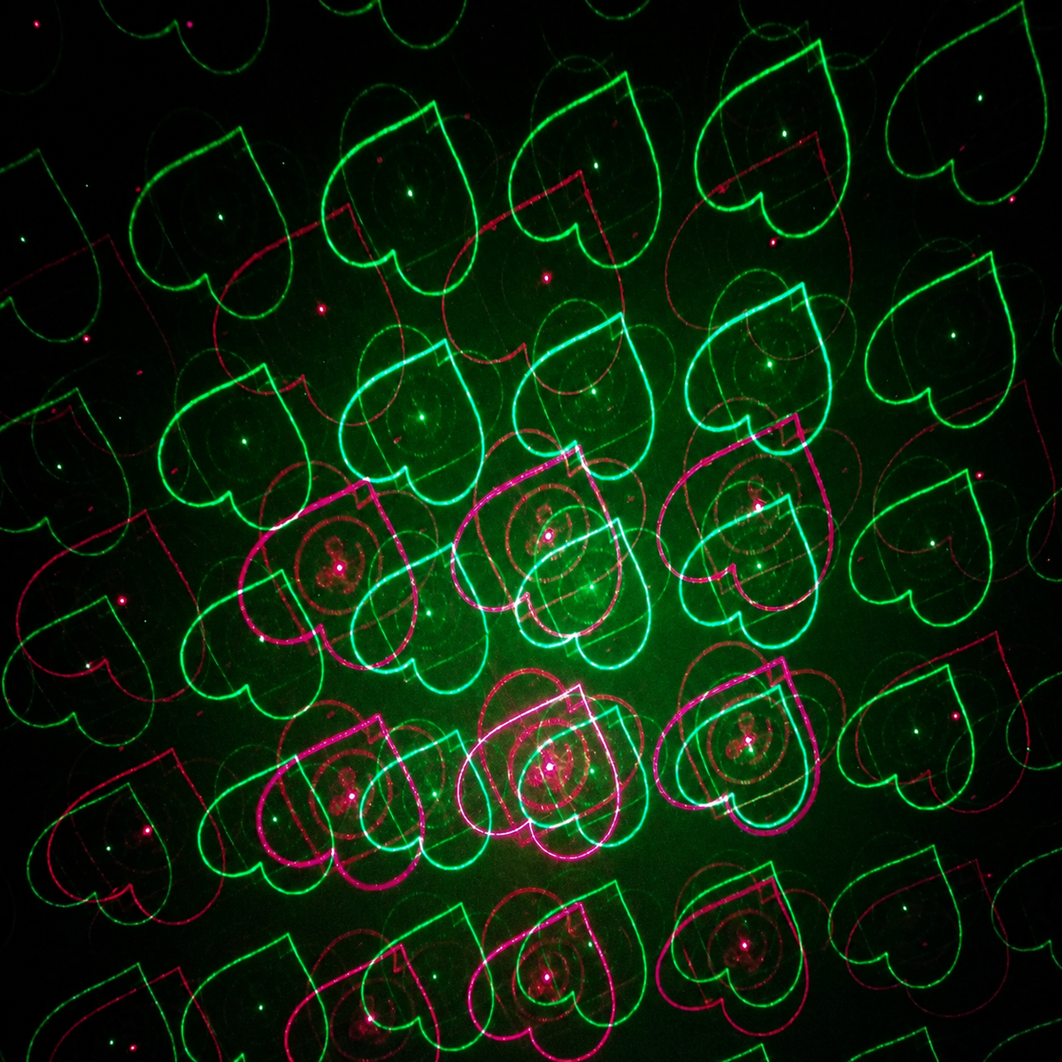 Proyector de luz con tecnología RGB