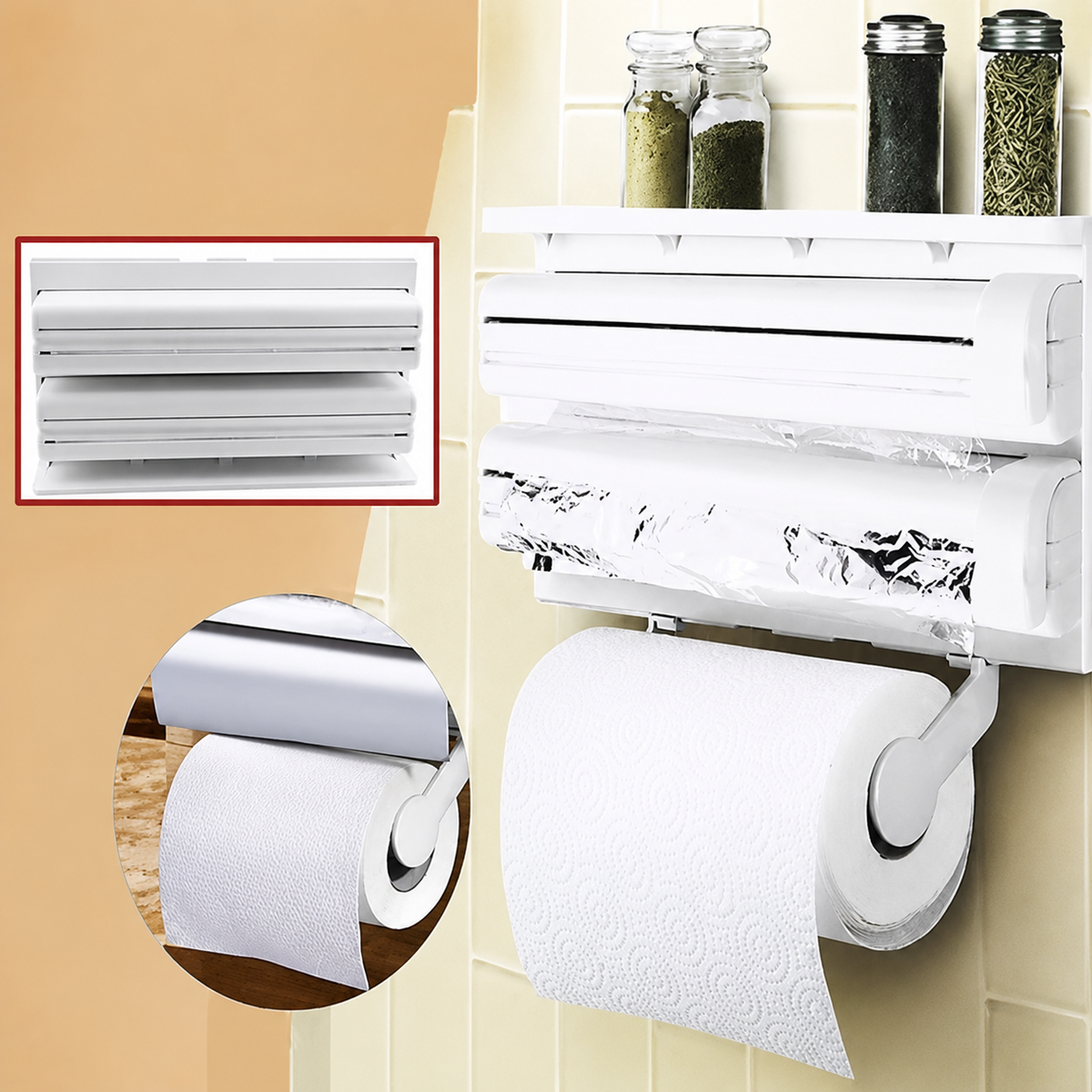Organizador De 3 Escalas para Cocina