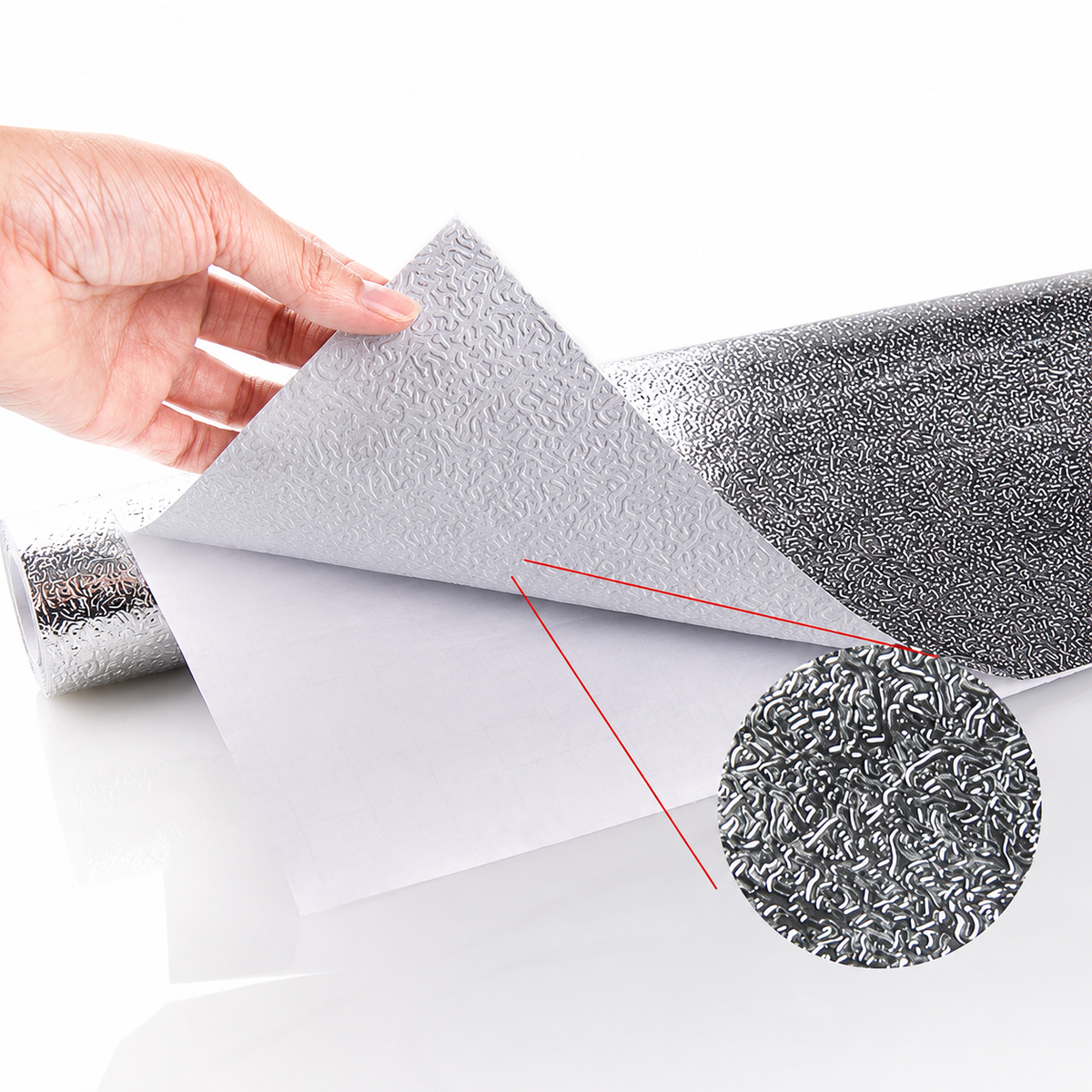 Papel De Aluminio Autoadhesivo De Cocina